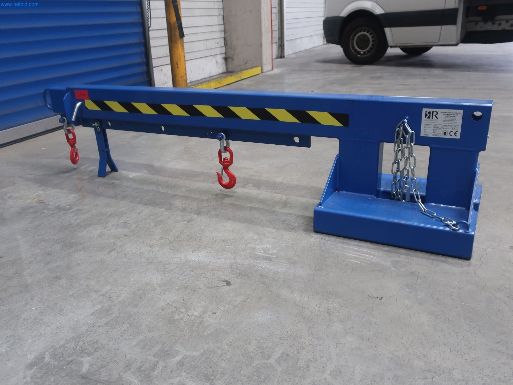 Teleskoparm für Gabelstaplerbetrieb RR-Industrietechnik RKA-3